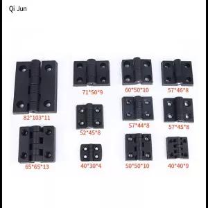 호환  검은색 플라스틱 나일론 경첩 산업용 두꺼워짐 405060  경첩 전기 캐비닛 상자 알루미늄 프로파일 AB