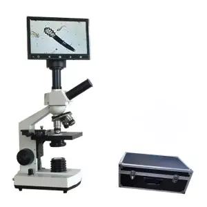 미생물현미경 고배율 생물학 미생물 일체형 5인치 사이즈 화학실험실 그림 디지털