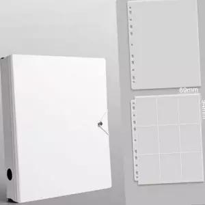 사진 카드 앨범 포토 카드 바인더 콜렉터용 포카 9칸 정리 속지