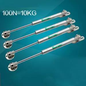 호환  2개입 100N 베어링 유압식 리프트업 스프링 소프트 오픈 주방 캐비닛 힌지 찬장 도어 지지대 공압 하