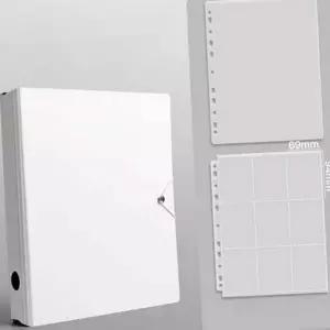 [셀러에이드]사진 카드 앨범 포토 카드 바인더 콜렉터용 포카 9칸 정리 속지