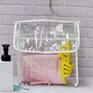 [SBD] 욕실용 케이스 샤워 수건 방수 투명 보관 파우치