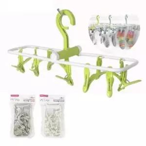 [SBD] 미니 접이식 건조걸이 빨래집게 여행용 행거 휴대용