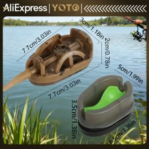 요토 잉어 낚시 인라인 피더 키트: 메소드 (20g, 30g, 60g)