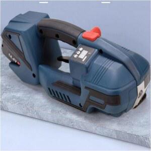 13 전용 티켓 발행 가능 유니온 V2 전동 휴대용 버튼리스 목재 일체형 결속기 핫멜트 플라스틱 스틸 밴드 PP 종이 상자 벽돌 전자동