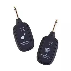 일렉기타 무선 송수신기 블루투스 연결 전송 무선잭 검정색