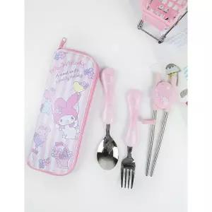 릴팡 마이멜로디 교정 젓가락 2단계 수저 젓가락 세트 유아 에디슨 젓가락 스푼