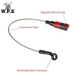 W.P.E 1pcs 잉어 낚시 스윙 어 여러 가지 빛깔의 피더 미끼 알람 LED 표시기 전자 물고기 태클