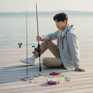 입문용 루어낚싯대 세트 베이트릴 채비 포함 풀패키지 구성