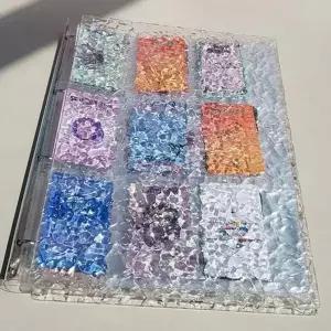 [셀러에이드]포토 카드 바인더 카드 수집 앨범 트레이딩 스티커 투명 정리