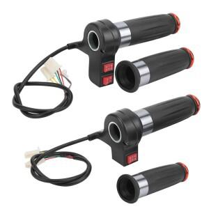 3단 속도 조절 스로틀 그립 액셀러레이터 전동 스쿠터 자전거 핸들 전기 기어