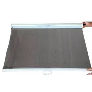 냉장고 커튼 쇼케이스 롤스크린 커버 투명타공 가림막 110x150cm 투명