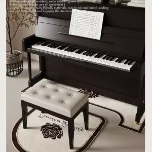 방음 매트 소음 저감 어두운 장미 스툴 카펫 70x160cm