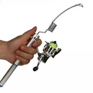 미니 낚싯대 빙어대 휴대용 얼음 겨울 스피닝 소형 아이스 릴 세트 펜 타입