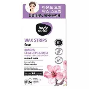 인중왁싱 인중 털 제모 여자 얼굴용 왁싱 왁스 스트립 테이프 1세트