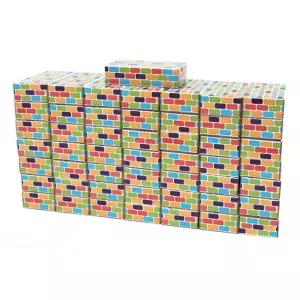 종이 벽돌블록 멀티 50pcs 어린이선물 베이비블럭