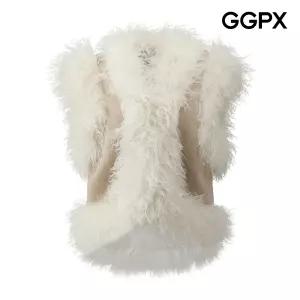 GGPX 연말룩 퍼 트리밍 무스탕 베스트 (GPBVT005F)