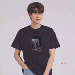 코끼리 동물보호 반팔티 elephant 실사 포토wxy380