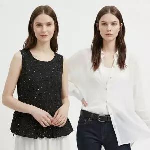 [NS홈쇼핑][샵앤] [무료배송] 여성 편하게입는 데일리 블라우스 3종 균일가...