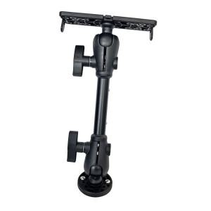 피쉬 파인더 마운트 액세서리 지원 조정 가능한 360도 회전 장착 브래킷 카누용 보트