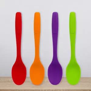 WL 부드러운 실리콘숟가락 청소년수저