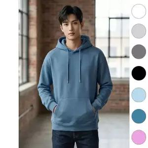 WL 유니바운드 후드티 커플티 오버핏 루즈핏 단체복 무지 캐주얼룩