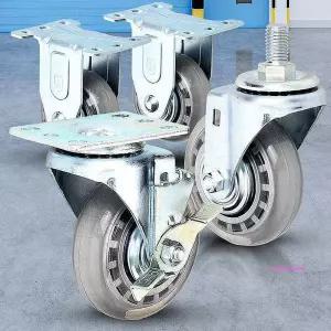 경량용4 우레탄 소형 에어무소음 바퀴 캐스터 인라인uvw117