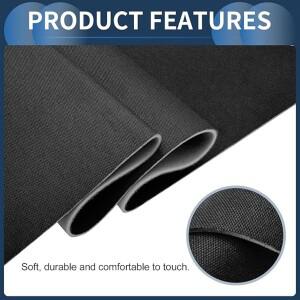 헤드라이너 루프 패브릭 자동차 인테리어 장식품 수리용 폼 백킹 포함) 스카이 천장 직물 DIY 재료