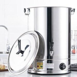 장국 보온통 자동 물통 업소용 있음 B120 포함 15리터 식당 업소용보온통 일반 커피색