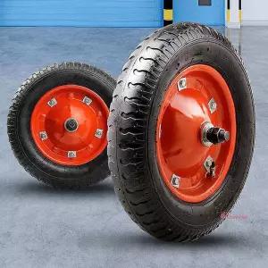 휠에어 캐스터 바퀴13 수레발통 고무 발포abc837