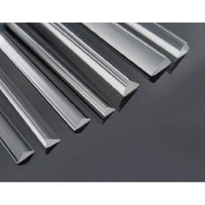 아크릴쫄대 삼각형 부자재 3X3MM 5MM 이등변 6M30개 투명 환봉 막대