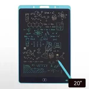 학습용노트 어린이 LCD 판 그리기 매직 드로잉 보드 전자 오르골 20인치