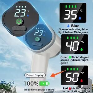 휴대용 캠핑 샤워 실내외 타입C 포트 충전식 가정용 전기 펌프 키트 (하이킹, 자동차, 강아지, 사람 세척