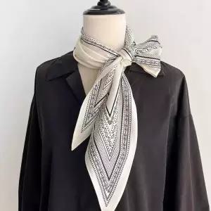 여성 외출 고급 패턴 다양한 디자인 멀티 숄 삼각 스카프