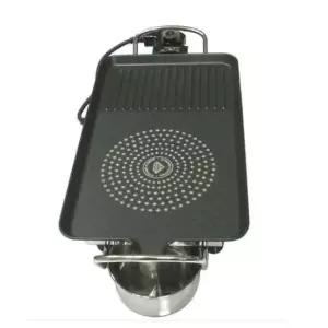 전기팬 키친플라워 전기 그릴 고기 불판 바베큐 그릴팬 48cm