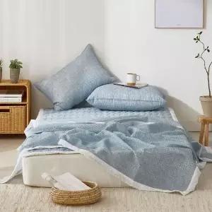 [NS홈쇼핑]포슬리 시원한 여름 침구세트 시어서커 얇은 홑이불 이불세트 베개 SS..[35829800]