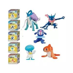 포켓몬스터 몬코레 박스 Vol.13 유려 물타입 피규어 전 5종 풀세트 타카라토미 수집용 굿즈