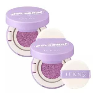 입큰 퍼스널 톤 쿠션 블러셔 (2개구성) 속광치크 맑은 발색 투명한 광채감