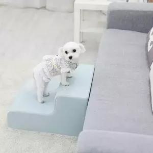 강아지 방수 계단 슬개골 소파 반려동물 논슬립 안전 2단