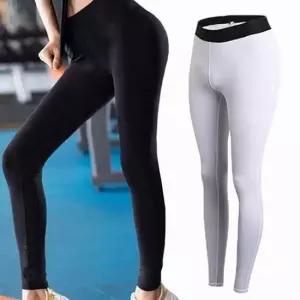 여성 운동복 레깅스 무발 타이즈 헬스 하의 2색