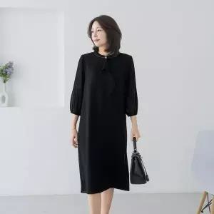 [마담4060]엄마옷 마담4060 [클래씨마담]갤런플리츠 중년여성 데일리 원피스 -ROP2604002-..