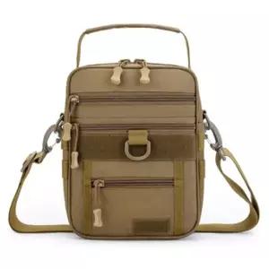 남성 작은 전술 메신저백 택티컬 쇼퍼백 베이지 가방 남자슬링백