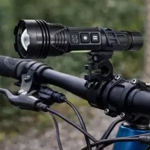 자전거 전조등 자전거 라이트 충전식 고성능 비상용 야간 랜턴 안전