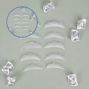 쌍문상회 지금 필요한 정밀한 속눈썹펌롯드 5세트 실리콘 아이래쉬펌 셀프미용형