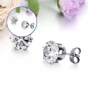 쌍문상회 지금 필요한 여자귀걸이 다이아몬드 티타늄 스틸 보석