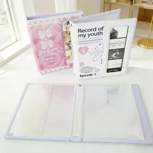 포토 카드 앨범 카드 수납 앨범 콜렉트 스크랩 정리 보관