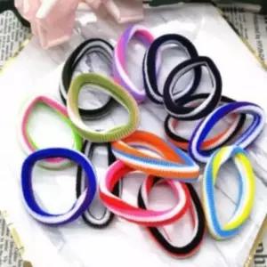 튼튼한머리끈 줄무늬 아이머리끈 머리끈 45p