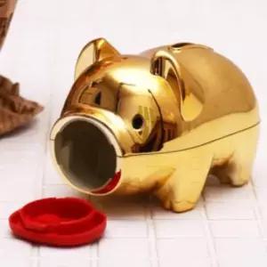 [문구/오피스] 돼지 인테리어저금통 저금통 동전모으기 대