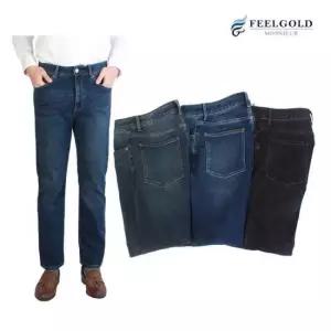 기모청바지 남성 에코워싱 기모 청바지 진팬츠 3종세트줄자AD4196