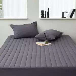 매트커버 레이 누빔 리스 킹 (K) (차콜) 침대 패밀리 면리스 부드러운리스 국산리스